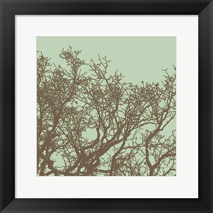 Framed Winter Tree II Print