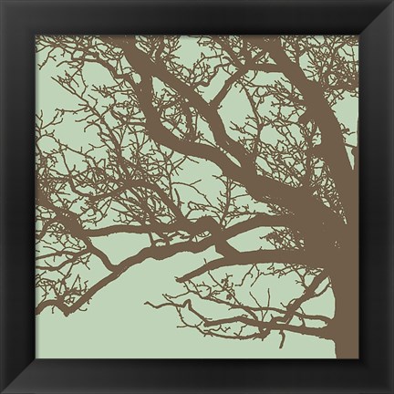 Framed Winter Tree III Print