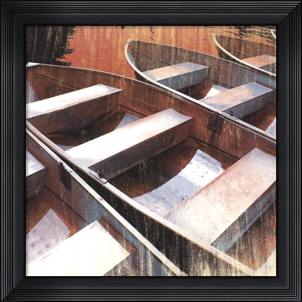 Framed Lakeside Reflections Print