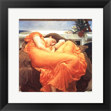 Framed Flaming June Print