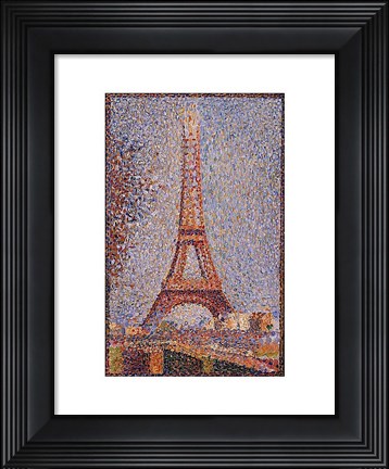 Framed Eiffel Tower, ca. 1889 Print