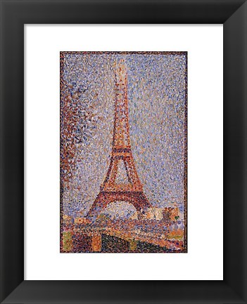 Framed Eiffel Tower, ca. 1889 Print