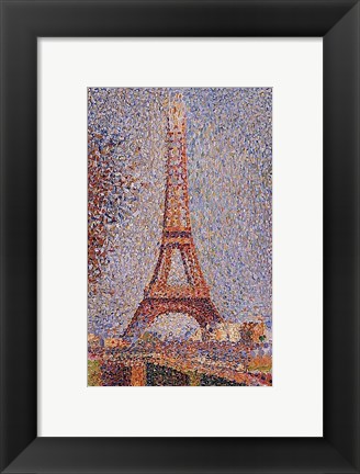 Framed Eiffel Tower, ca. 1889 Print