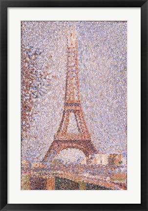 Framed Eiffel Tower, ca. 1889 Print