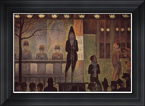 Framed Circus Sideshow Print