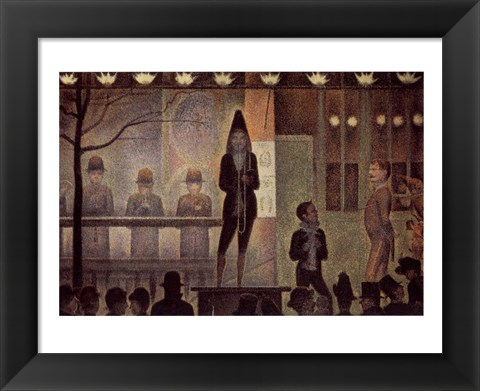 Framed Circus Sideshow Print