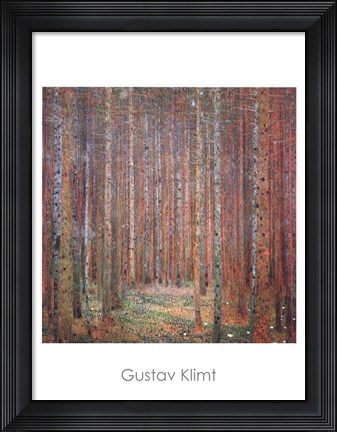 Framed Tannenwald I Print