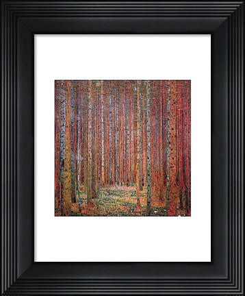 Framed Tannenwald I Print