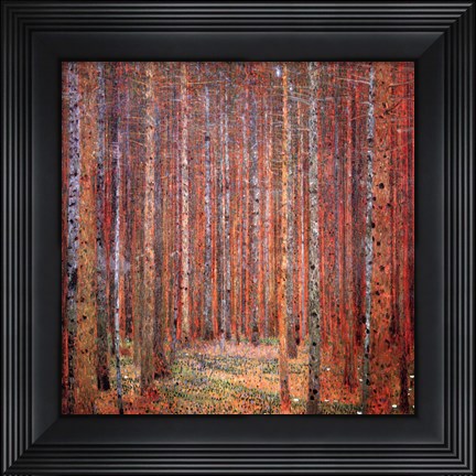 Framed Tannenwald I Print