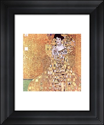 Framed Portrait of Adele Bloch-Bauer I, 1907 Print