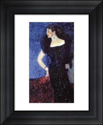 Framed Portrait of Rose von Rosthorn-Friedmann Print