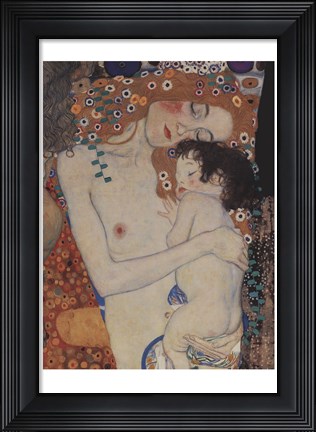 Framed Three Ages of Woman (detail) Print
