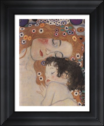 Framed Three Ages of Woman (detail) Print