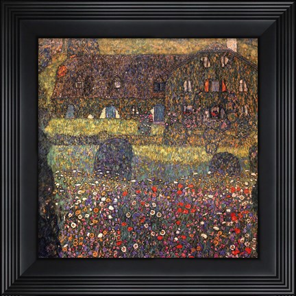 Framed House in Attersee Print