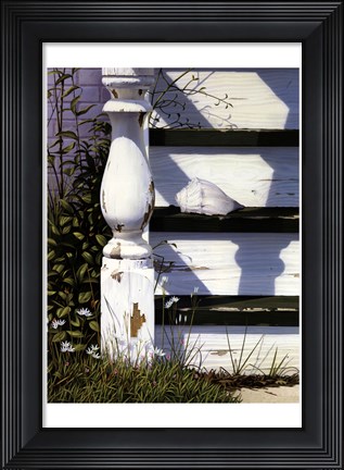 Framed Old House by the Sea Print