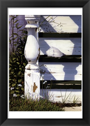 Framed Old House by the Sea Print
