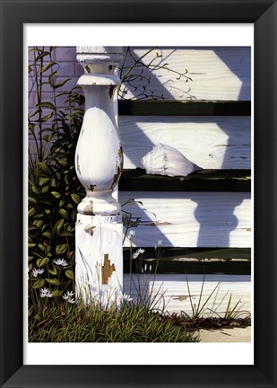 Framed Old House by the Sea Print