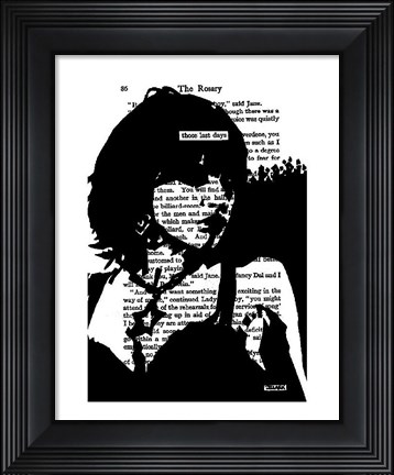 Framed Those Last Days Print