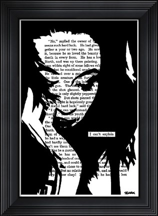 Framed I Can&#39;t Explain Print