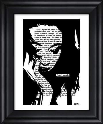 Framed I Can&#39;t Explain Print