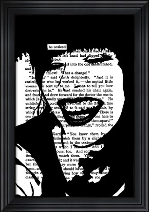 Framed He Noticed Print