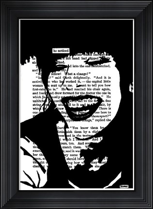 Framed He Noticed Print