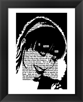 Framed I Forgive You Print