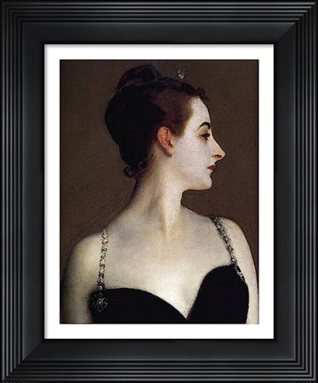 Framed Madame X (detail) Print