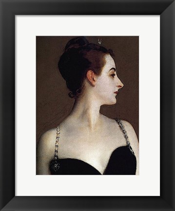 Framed Madame X (detail) Print