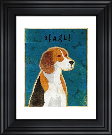Framed Beagle Print