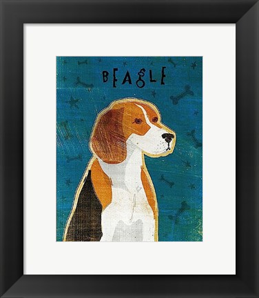 Framed Beagle Print