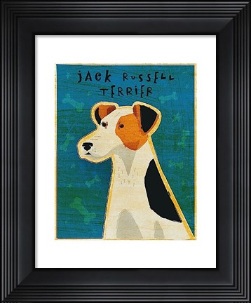 Framed Jack Russell Terrier Print