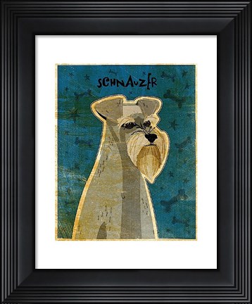 Framed Schnauzer Print