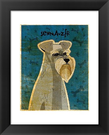 Framed Schnauzer Print