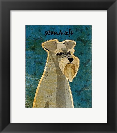 Framed Schnauzer Print