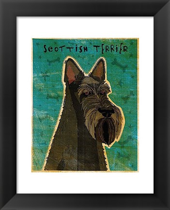 Framed Scottish Terrier Print