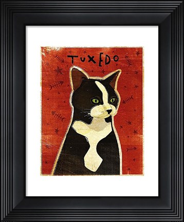 Framed Tuxedo Print