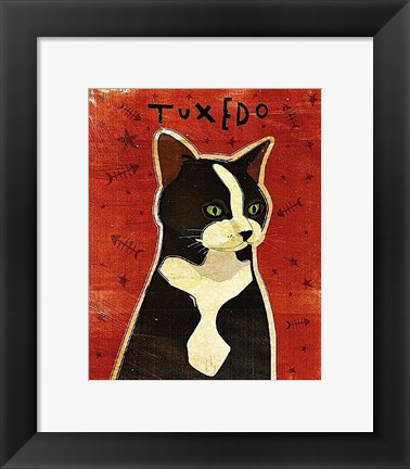 Framed Tuxedo Print