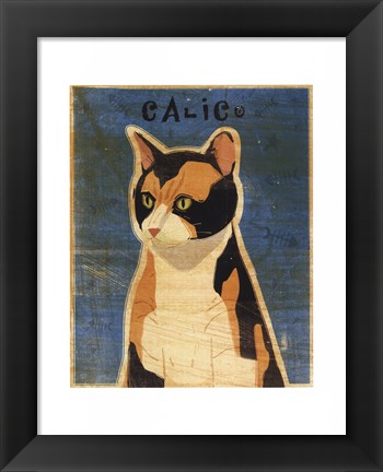 Framed Calico Print