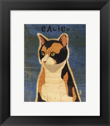 Framed Calico Print