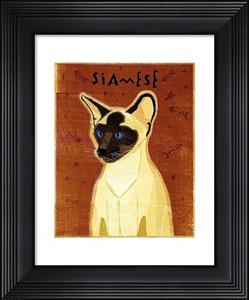 Framed Siamese Print