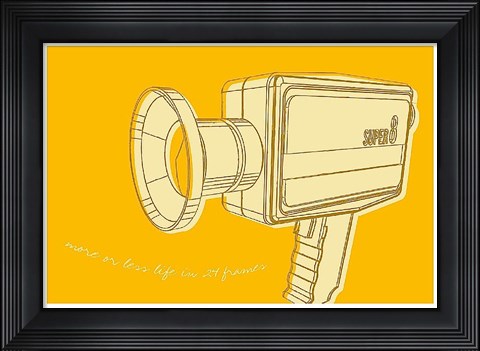 Framed Lunastrella Super 8 Print