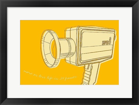 Framed Lunastrella Super 8 Print