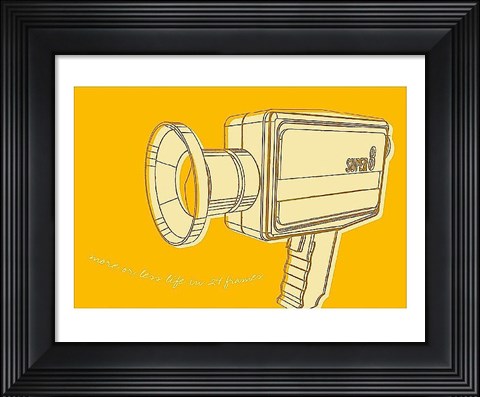 Framed Lunastrella Super 8 Print