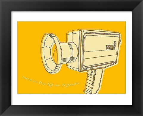 Framed Lunastrella Super 8 Print