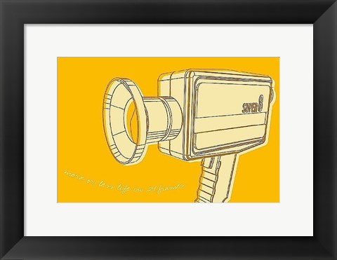 Framed Lunastrella Super 8 Print