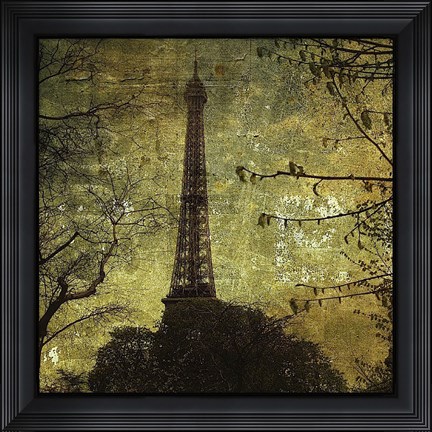 Framed Eiffel Tower Print