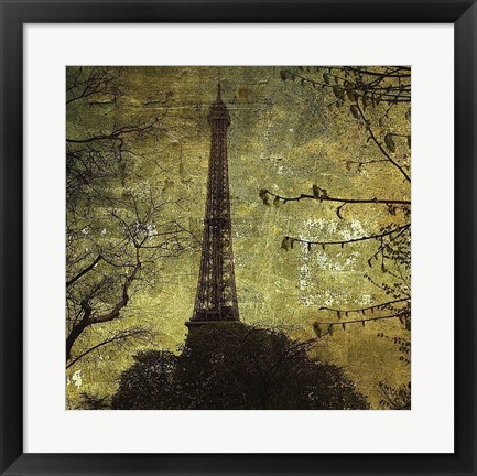 Framed Eiffel Tower Print