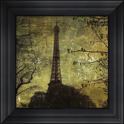Framed Eiffel Tower Print