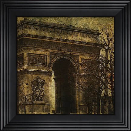 Framed Arc de Triomphe Print